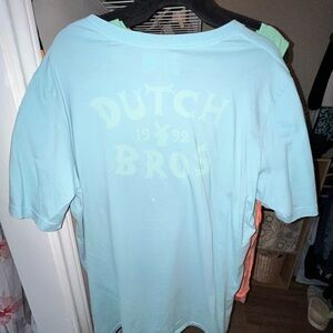 Dutch Bros Light Blue Men's Shirt